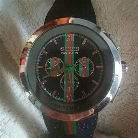 gucci pantcaon watch swiss made|gucci pantcaon watch price.